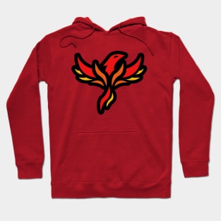 Fire Phoenix - Colored Hoodie